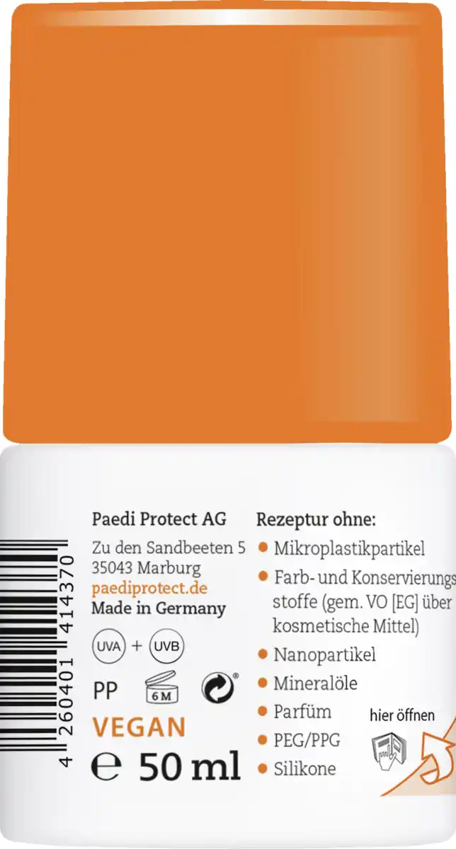 Bild 2 von PAEDIPROTECT Sonnenroller LSF 50+, 50 ml