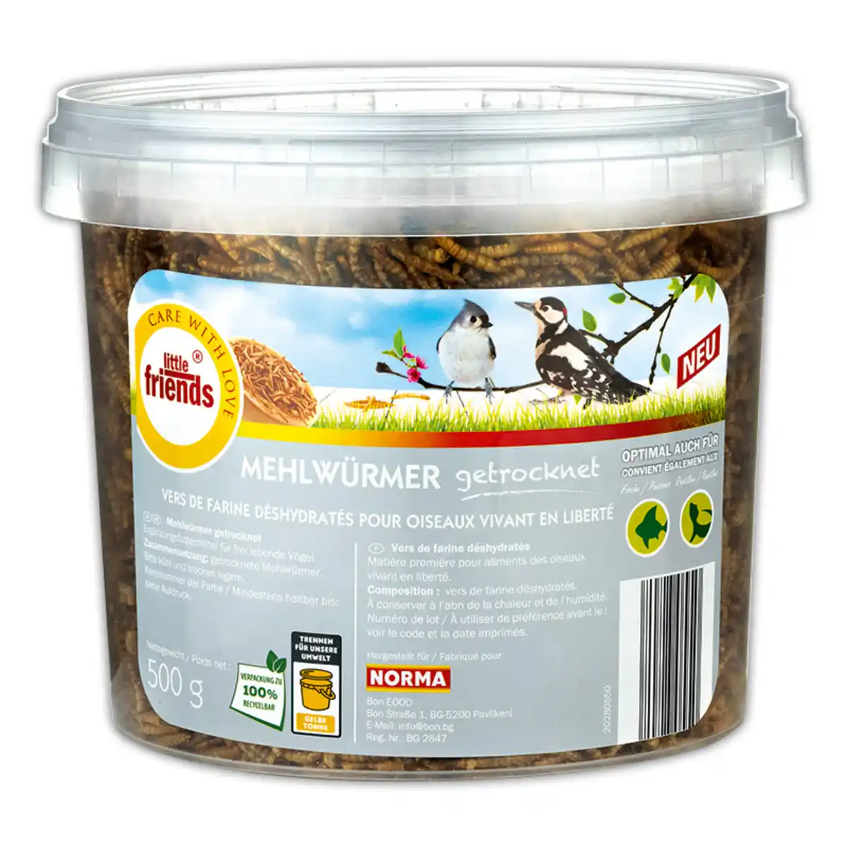 Bild 1 von Little-Friends Mehlwürmer