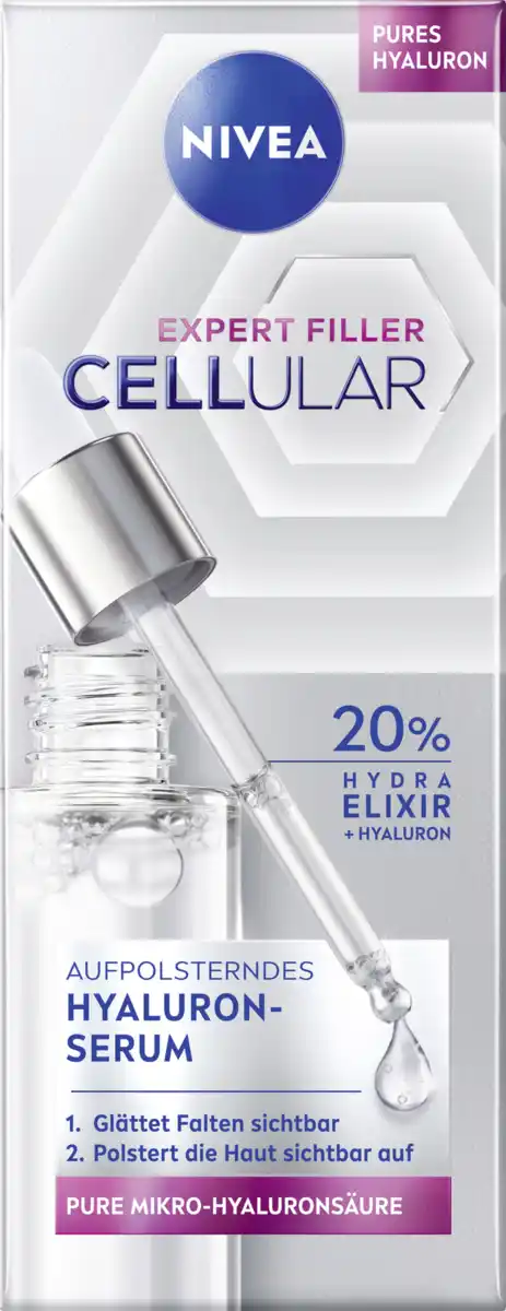 Bild 1 von NIVEA Cellular Expert Filler Aufpolsterndes Hyaluron-Serum, 30 ml