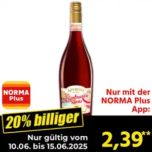 APERITO Lambrusco Spritz