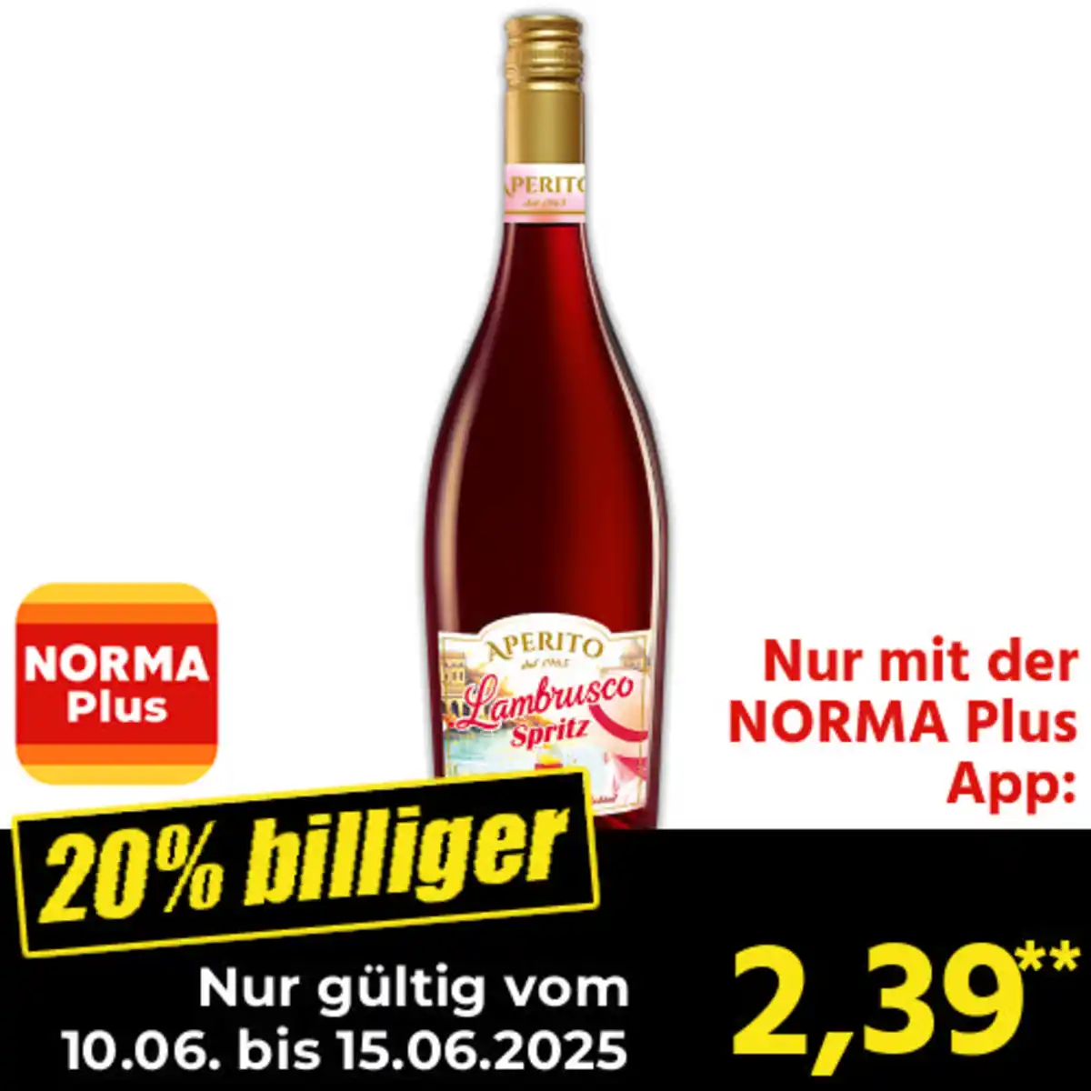 Bild 1 von APERITO Lambrusco Spritz