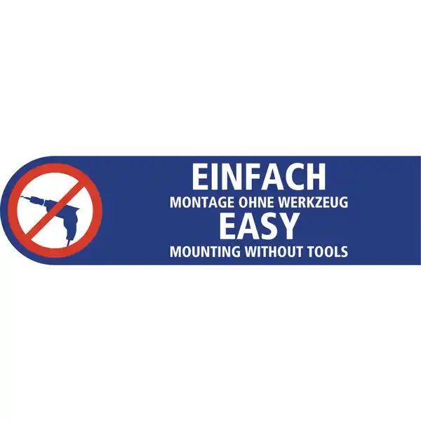 Bild 4 von tesa® Selbstschließender Magnetvorhang 0,90 m x 2,10 m Anthrazit