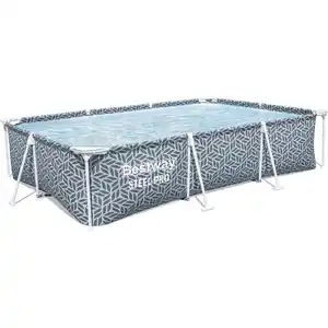 Bestway Steel Pro Frame Pool Blattform-Design 300 cm x 201 cm x 66 cm