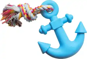 Nobby Hundespielzeug TPR Anker mit Seil 26 cm