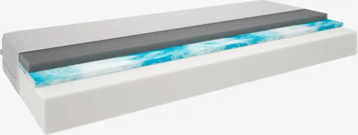 Bild 1 von Schaummatratze 90x200 WELLPUR KVITA GF85 grau