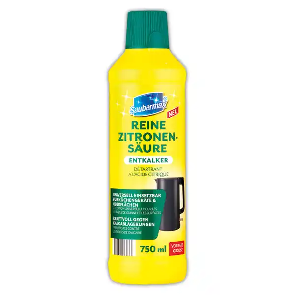 Bild 1 von Saubermax Reine Zitronen-Säure
