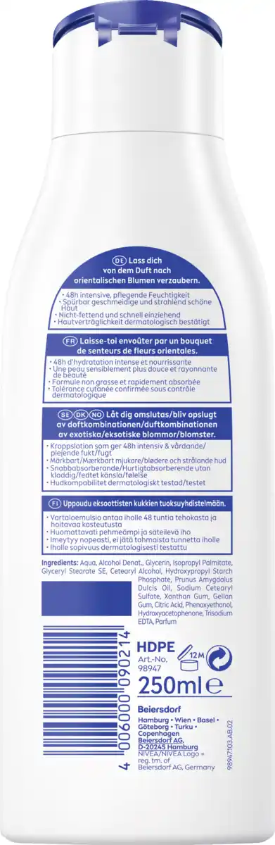 Bild 2 von NIVEA Body Lotion Floral Love, 250 ml