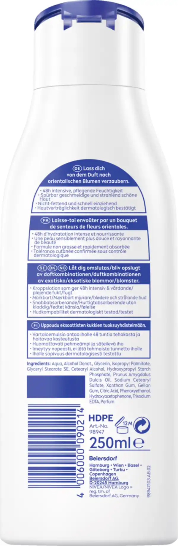 Bild 2 von NIVEA Body Lotion Floral Love, 250 ml