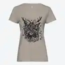 Bild 1 von Damen-T-Shirt mit Trachten-Frontaufdruck