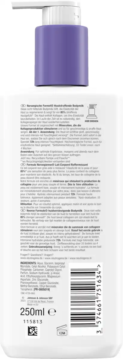 Bild 3 von Neutrogena Hautstraffende Bodymilk, 250 ml
