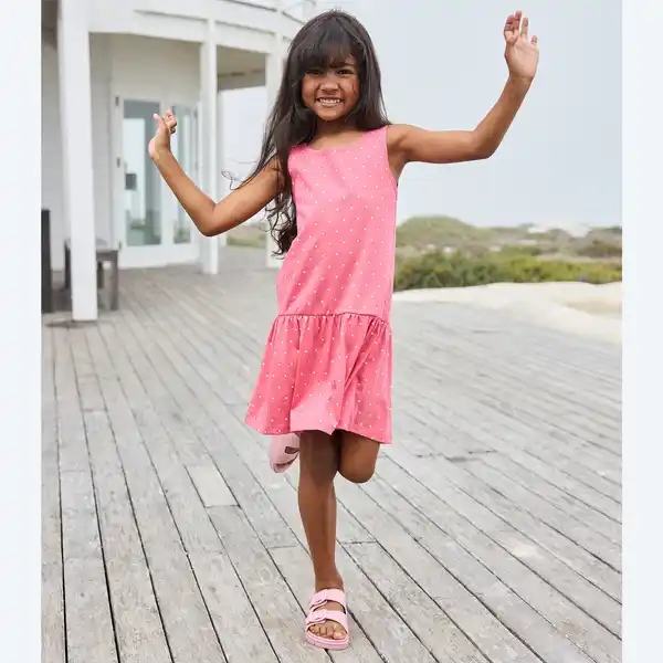 Bild 1 von Kinder-Mädchen-Kleid mit Herzen