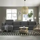 Bild 2 von SLATORP 4er-Sofa mit Récamieren
