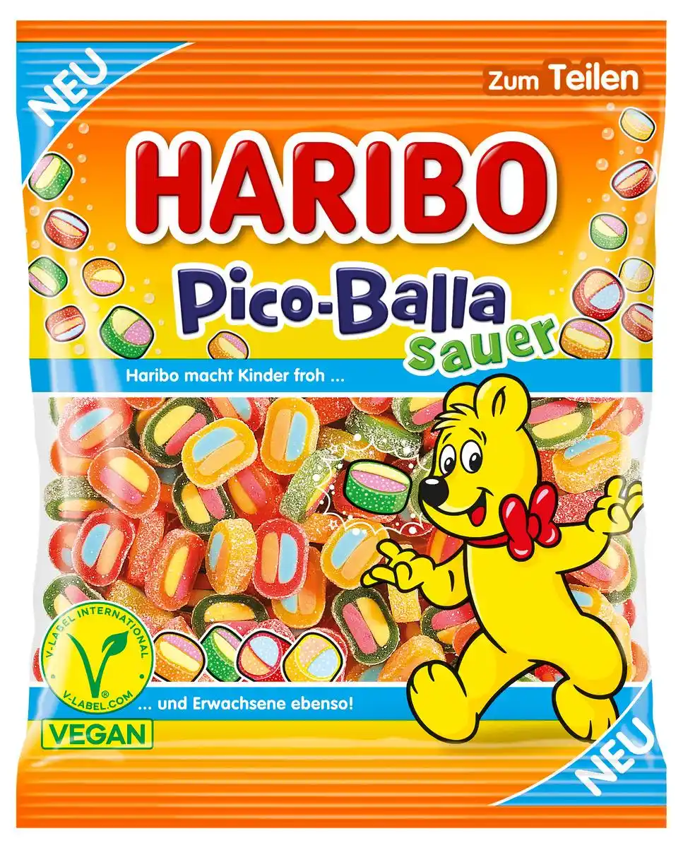 Bild 1 von Haribo Süßware Pico-Balla Sauer, 160 g