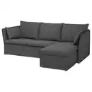 Bild 1 von BACKSÄLEN 3er-Sofa mit Récamiere
