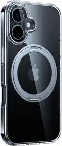 Ostand Pro Case für iPhone 16 transparent