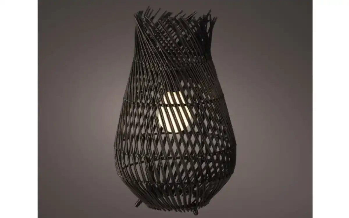 Bild 3 von Solar-Laterne, schwarz, 36 cm