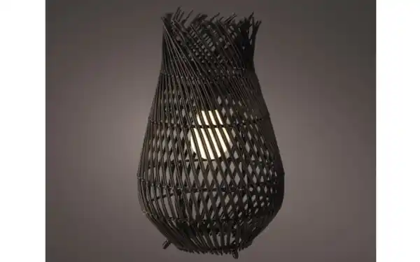 Bild 3 von Solar-Laterne, schwarz, 36 cm