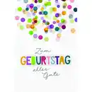 Bild 1 von Geburtstagskarte - Zum Geburtstag alles Gute