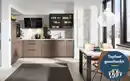 Bild 1 von Nobilia - Einbauküche Stadum, Nussbaum Milano Nachbildung, inkl. AEG Elektrogeräte