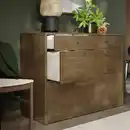 Bild 4 von TONSTAD Kommode mit 6 Schubladen, braun gebeiztes Eichenfurnier 120x47x90 cm