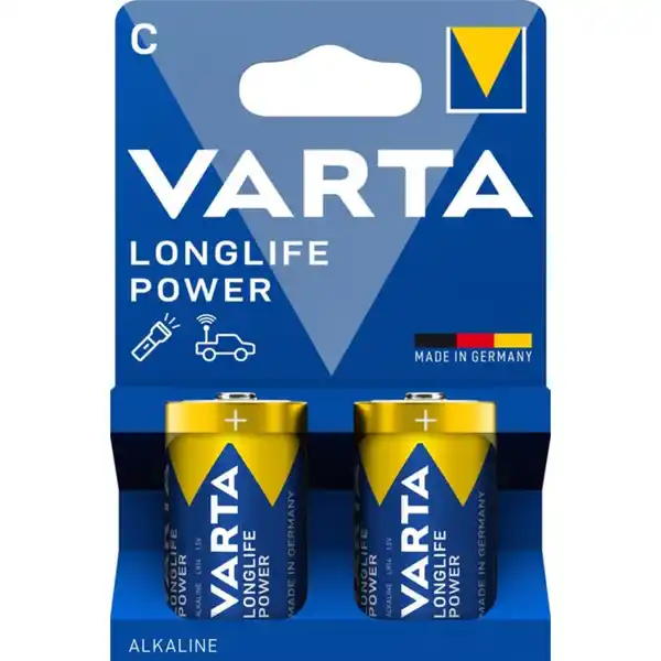 Bild 1 von Varta Batterien Baby C - 2er Blister - LR14