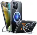 Bild 1 von UPRO Ostand Spin Case für iPhone 16 Pro transparent