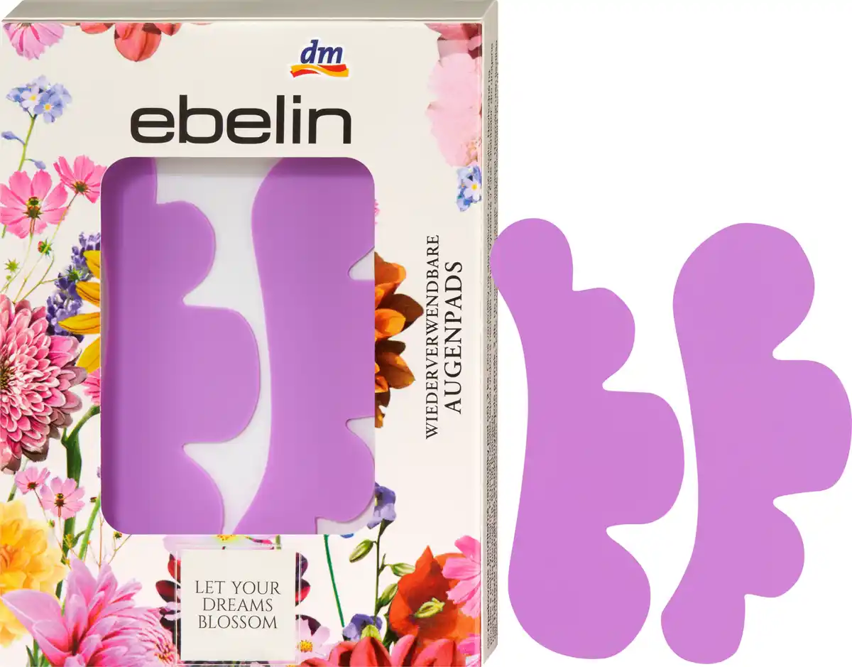 Bild 1 von ebelin Augenpads Let Your Dreams Blossom (1 Paar), wiederverwendbar