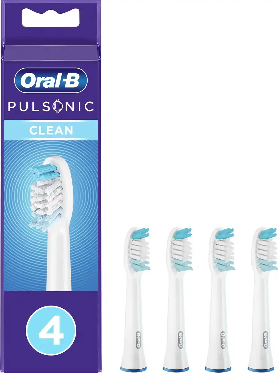 Bild 1 von Oral-B Aufsteckbürsten Pulsonic Clean, 4 Stk