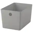Bild 1 von KUGGIS Box, hellgrau 18x26x15 cm