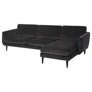 SMEDSTORP 4er-Sofa mit Récamiere