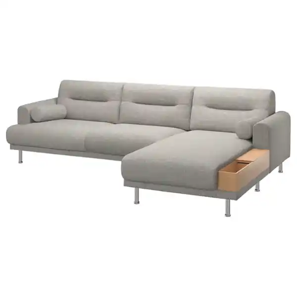Bild 1 von LÅNGARYD 3er-Sofa mit Récamiere, rechts
