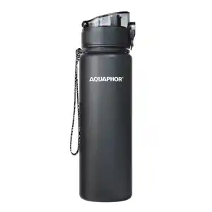 AQUAPHOR - City Filterflasche - 0,5 L - schwarz