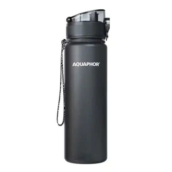 Bild 1 von AQUAPHOR - City Filterflasche - 0,5 L - schwarz