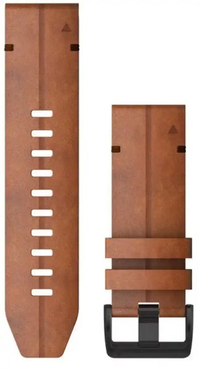 Bild 1 von QuickFit Lederarmband (26mm) braun/schiefergrau