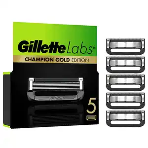 Gillette Labs Champion Gold Edition Rasierklingen, 5 Stk