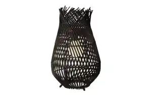Solar-Laterne, schwarz, 36 cm
