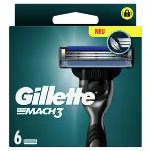 Gillette MACH3 Rasierklingen, 6 Stk