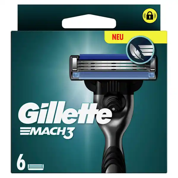 Bild 1 von Gillette MACH3 Rasierklingen, 6 Stk