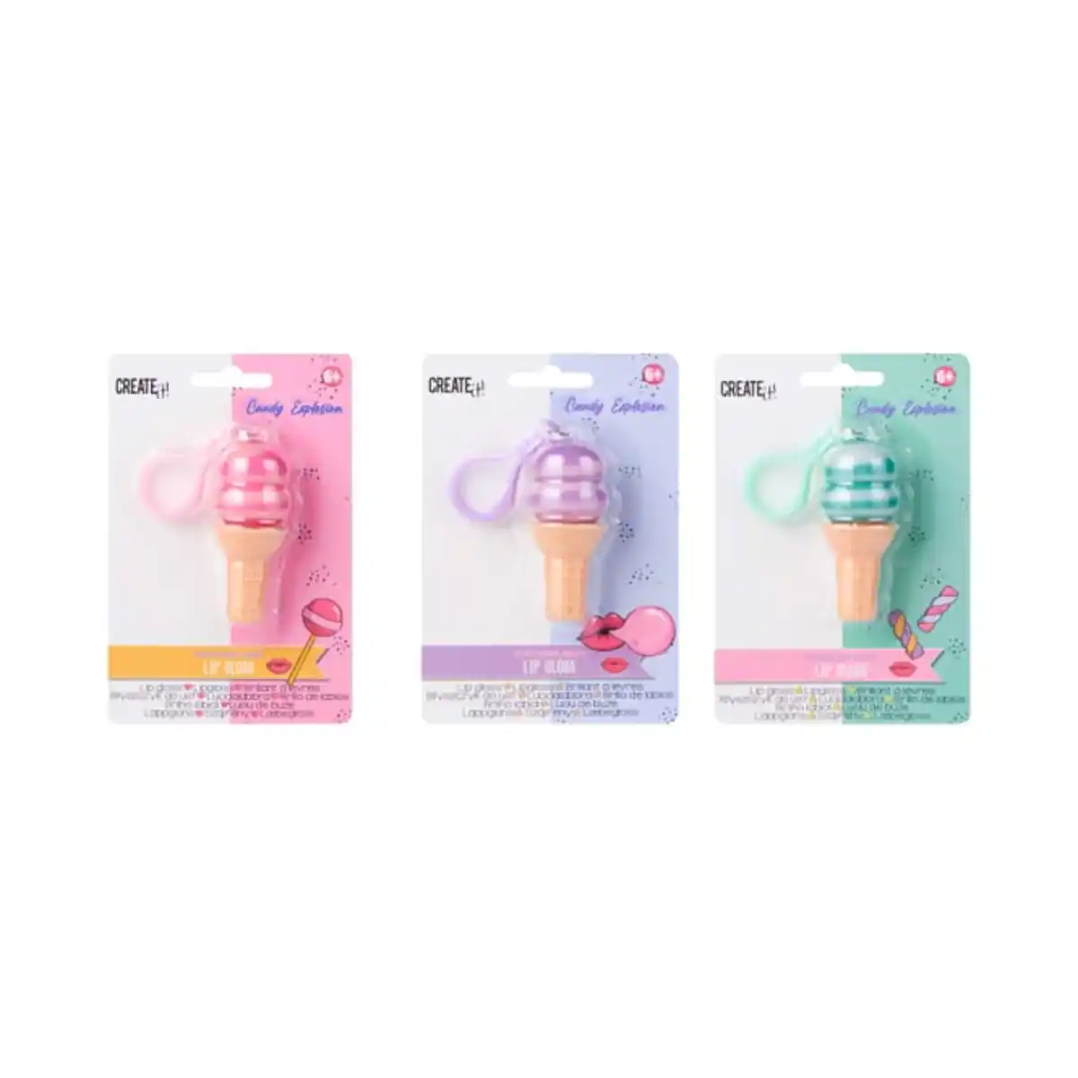 Bild 1 von CREATE it! - Lipgloss - Eiscreme Design - 1 St&#252;ck