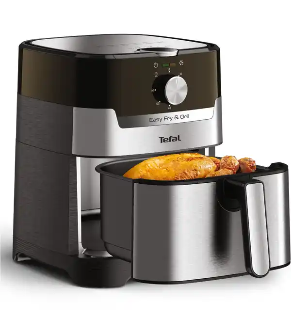 Bild 1 von EY501D Easy Fry & Grill Classic Heißluft-Fritteuse edelstahl