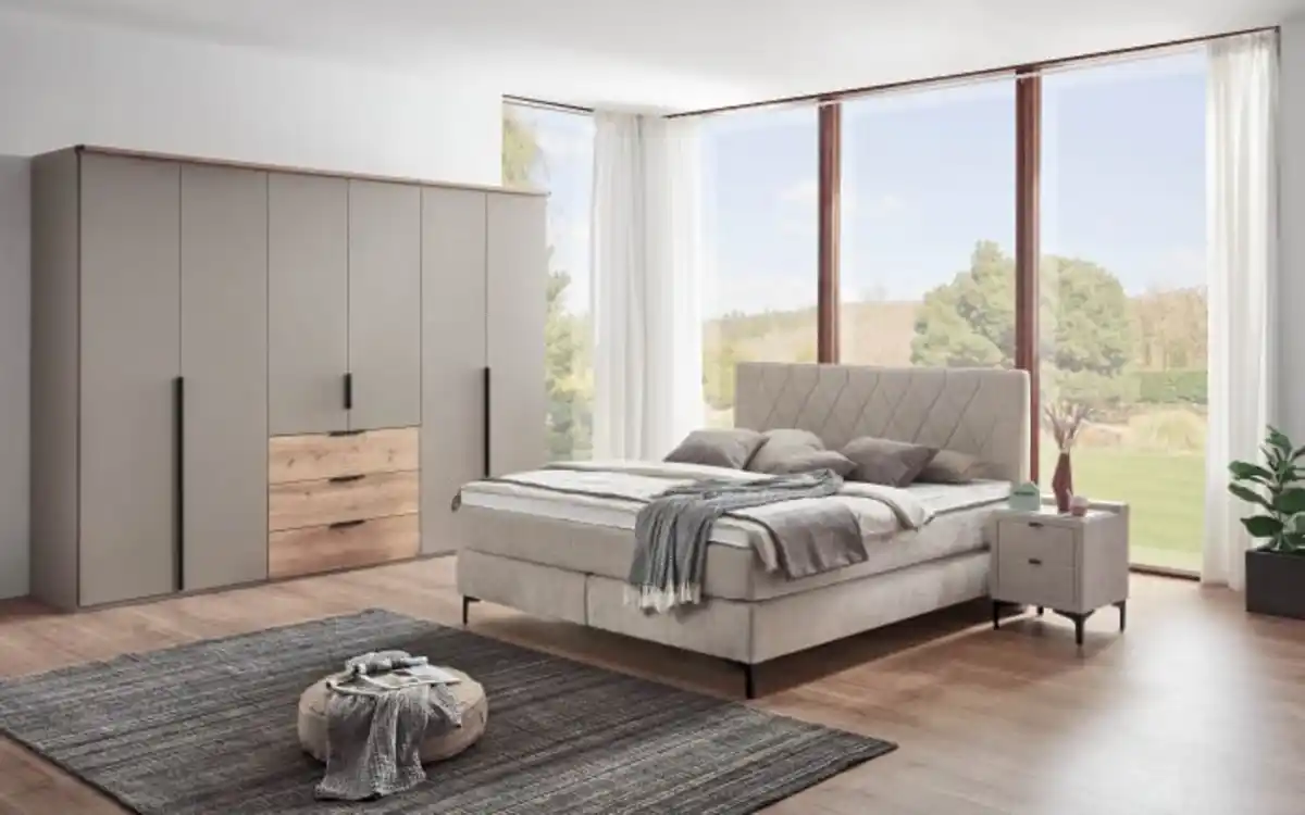 Bild 2 von Drehtürenschrank Ajana Scale Spin, fango, 302 x 223 cm