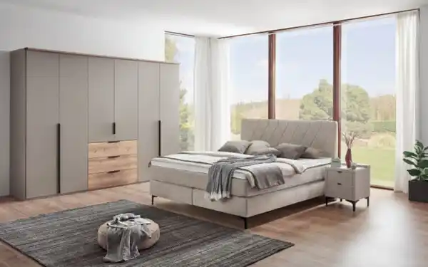 Bild 2 von Drehtürenschrank Ajana Scale Spin, fango, 302 x 223 cm