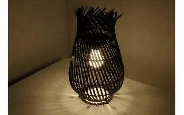 Bild 4 von Solar-Laterne, schwarz, 36 cm