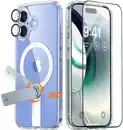 Bild 1 von Pstand Spin 3-in-1 Bundle für iPhone 16 transparent