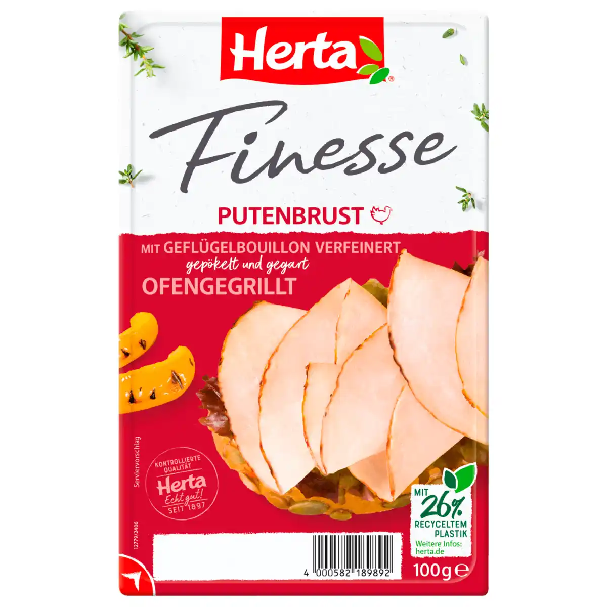 Bild 1 von Herta Finesse Putenbrust im Ofen gegrillt 100g