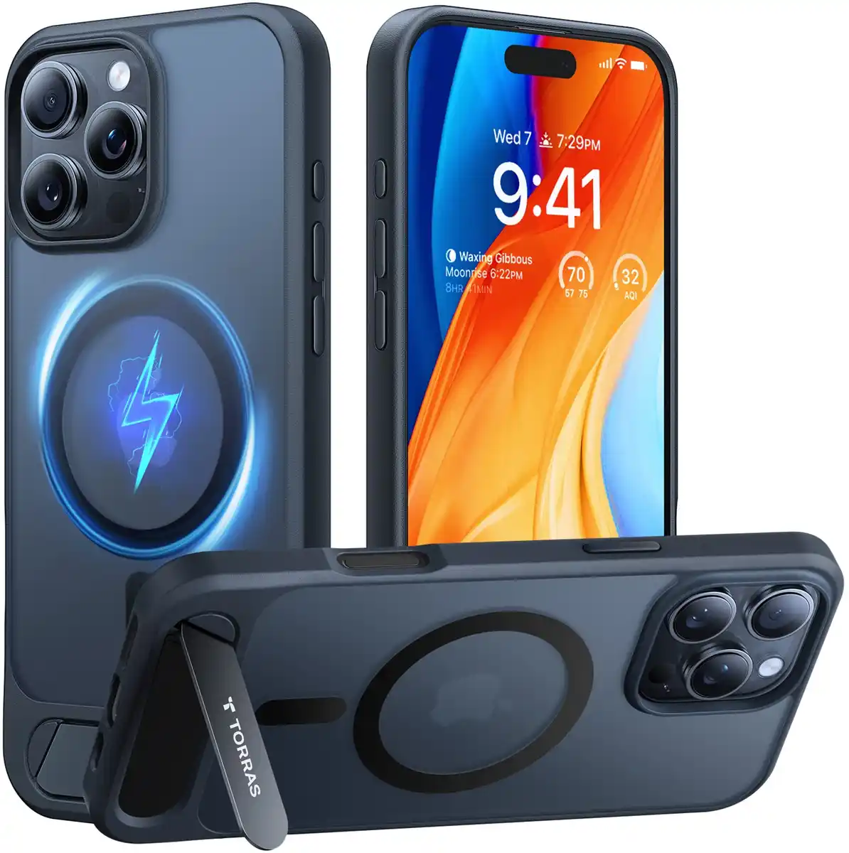 Bild 1 von Pstand Case für iPhone 16 Pro Max schwarz