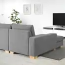 Bild 2 von SÖRVALLEN 4er-Sofa mit Récamieren
