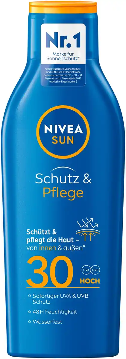 Bild 1 von NIVEA SUN Sonnenmilch LF30, 250 ml