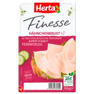 Herta Finesse Hähnchenbrust hauchzart und feinwürzig 100g