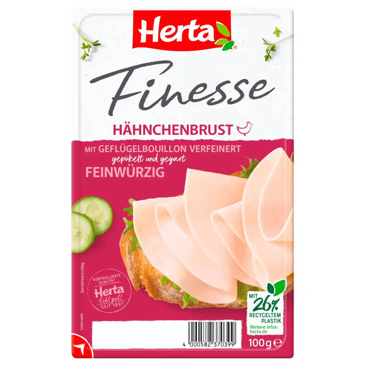 Bild 1 von Herta Finesse Hähnchenbrust hauchzart und feinwürzig 100g